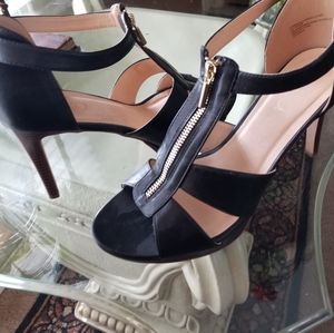 Darling zipper stelleto heel Stylish Black Shoe
